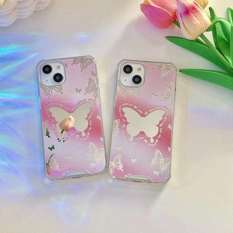 Mirror Butterfly Phone Case