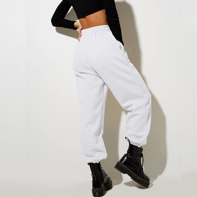 High Waist Loose Track Pants