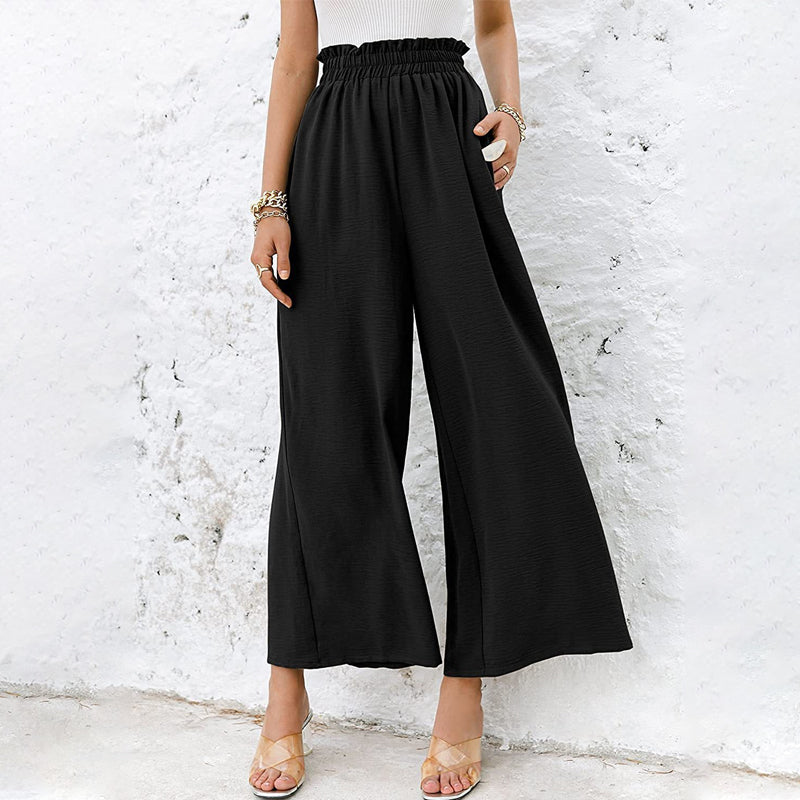 High Waist Wide Leg Casual Loose Pants