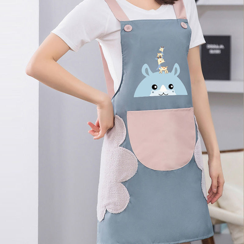 Cartoon Cute Little Deer Apron