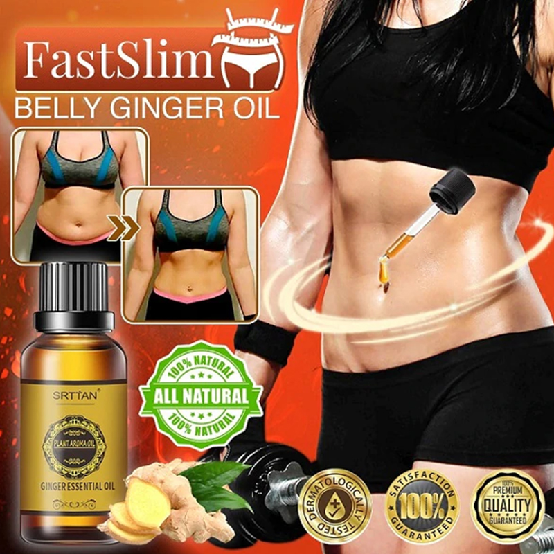 Belly Drainage Ginger Oil