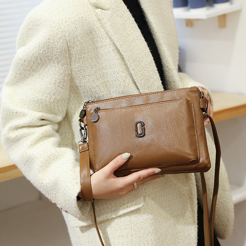 Multilayer PU Soft Leather Small Bag