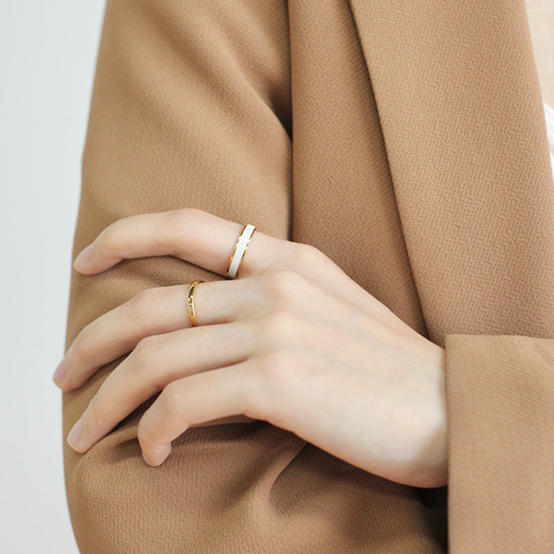 Vintage Enamel Ring