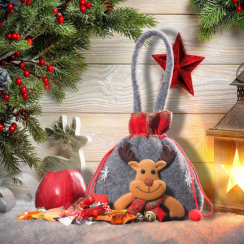 Christmas Decoration Apple Bag