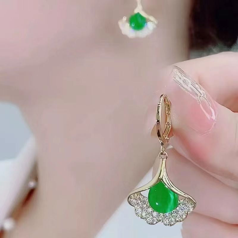 Stylish Unique Ginkgo Earrings
