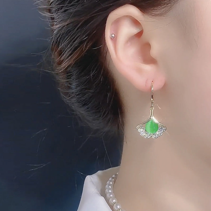 Stylish Unique Ginkgo Earrings
