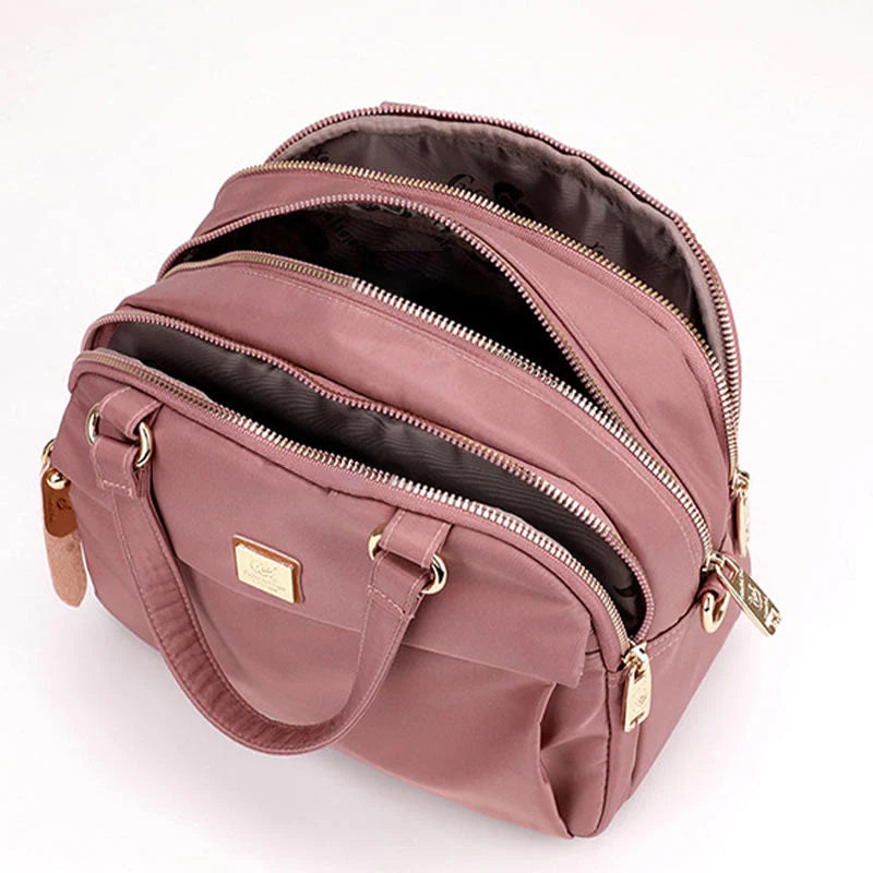 Waterproof Nylon Multi-Layer Shoulder Bag