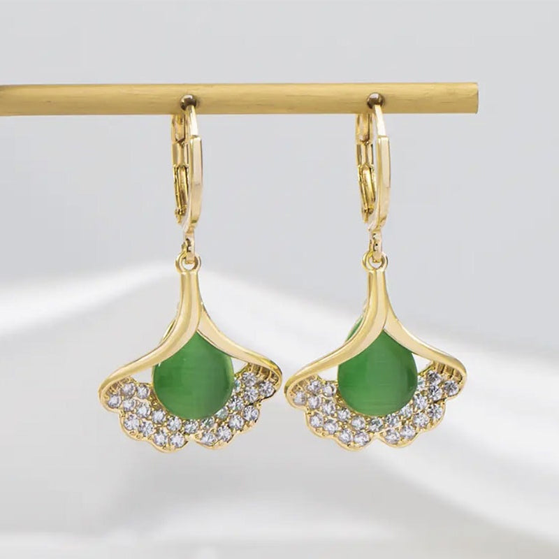 Stylish Unique Ginkgo Earrings