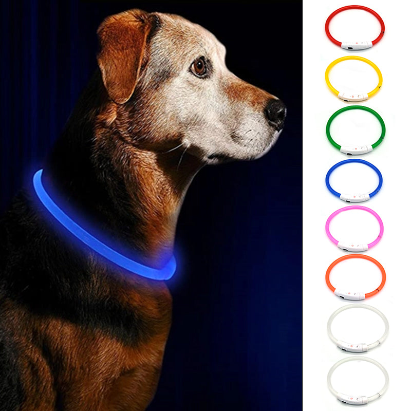 USB Charging Pet Light-emitting Collar