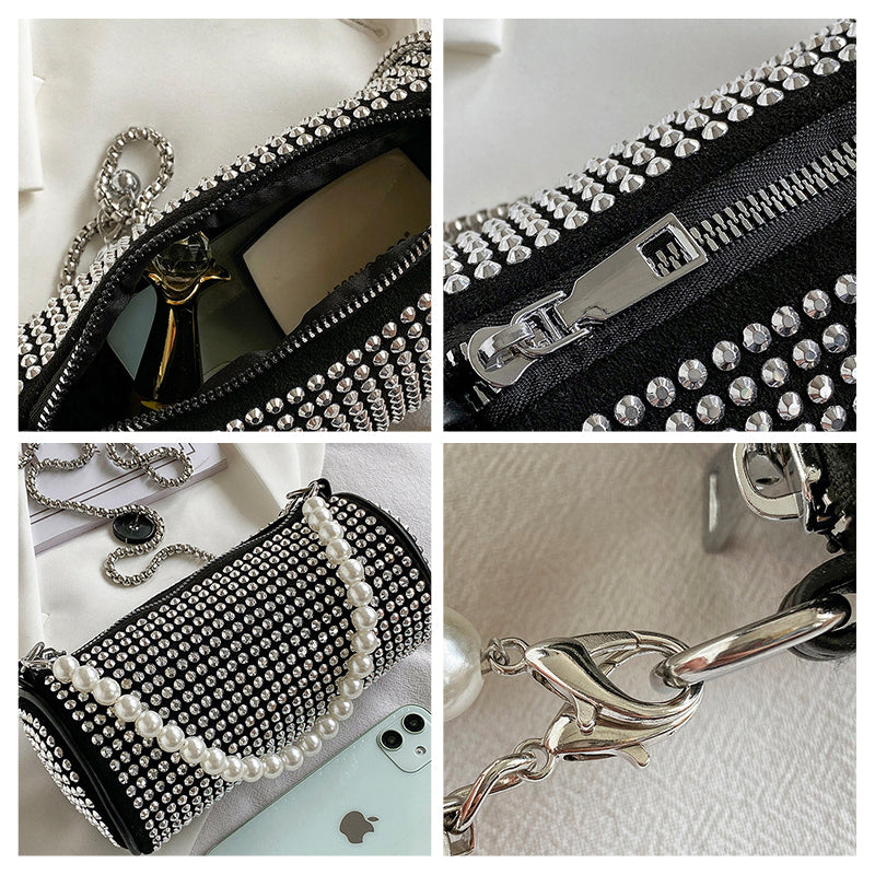 Shiny Little Cylinder Bag