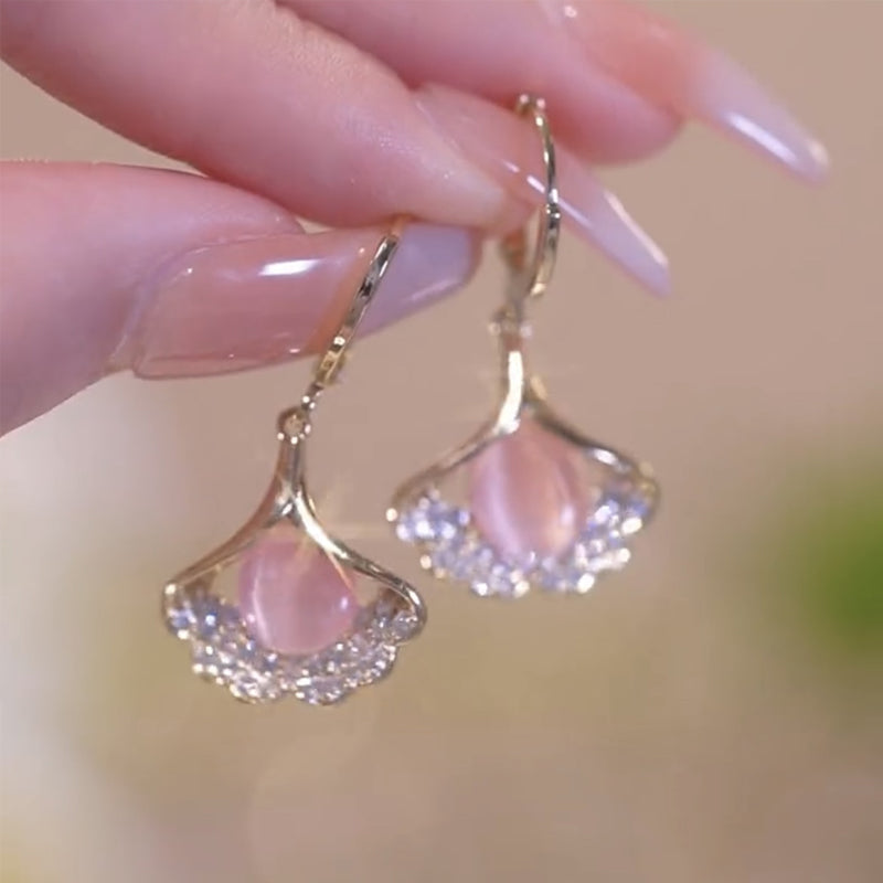 Stylish Unique Ginkgo Earrings