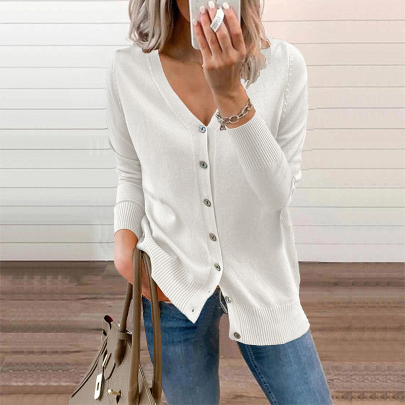 Button Knit Cardigan