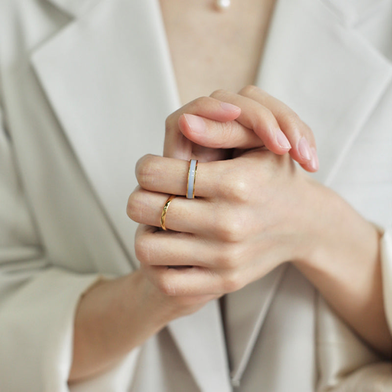 Vintage Enamel Ring