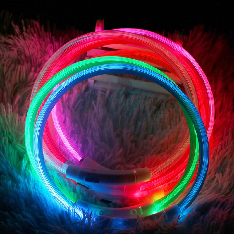 USB Charging Pet Light-emitting Collar