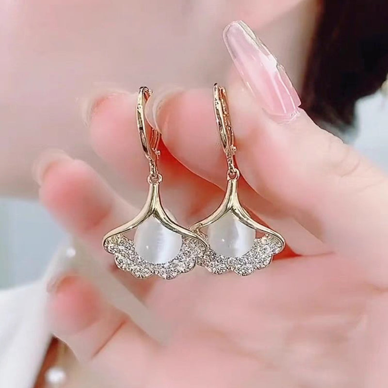 Stylish Unique Ginkgo Earrings