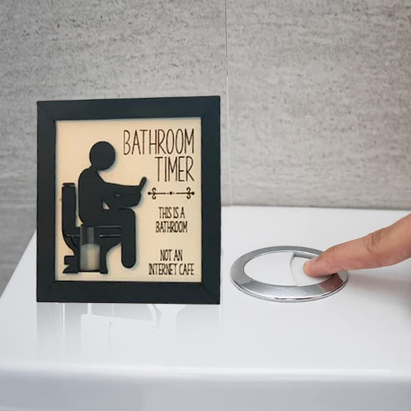 Fun gift for bathroom timers