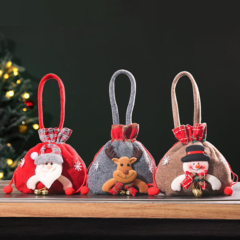 Christmas Decoration Apple Bag