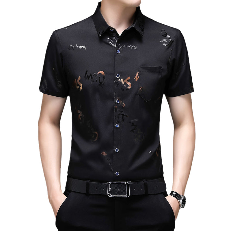 Men’s Thin Short-sleeve Shirt