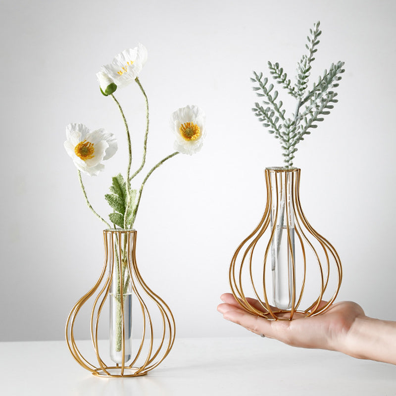 Decorative Vase with Metal Wire