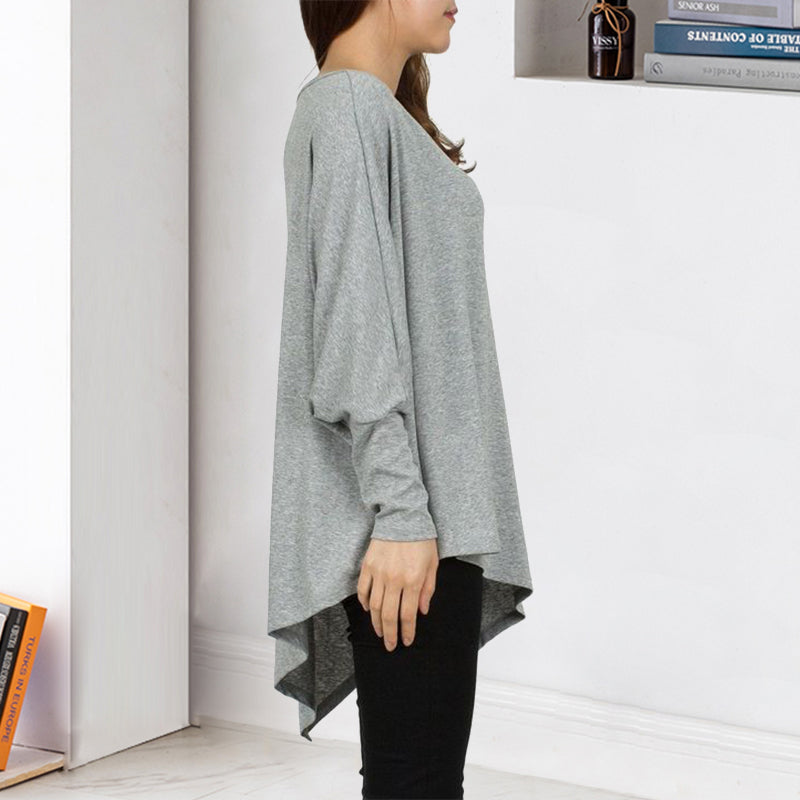 Irregular Long Sleeves T-Shirt
