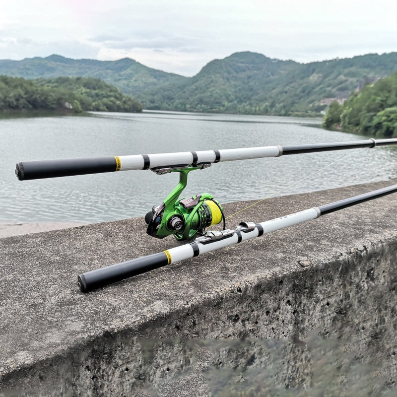 Mini Seat Carbon Fiber Telescopic Rock Fishing Rod