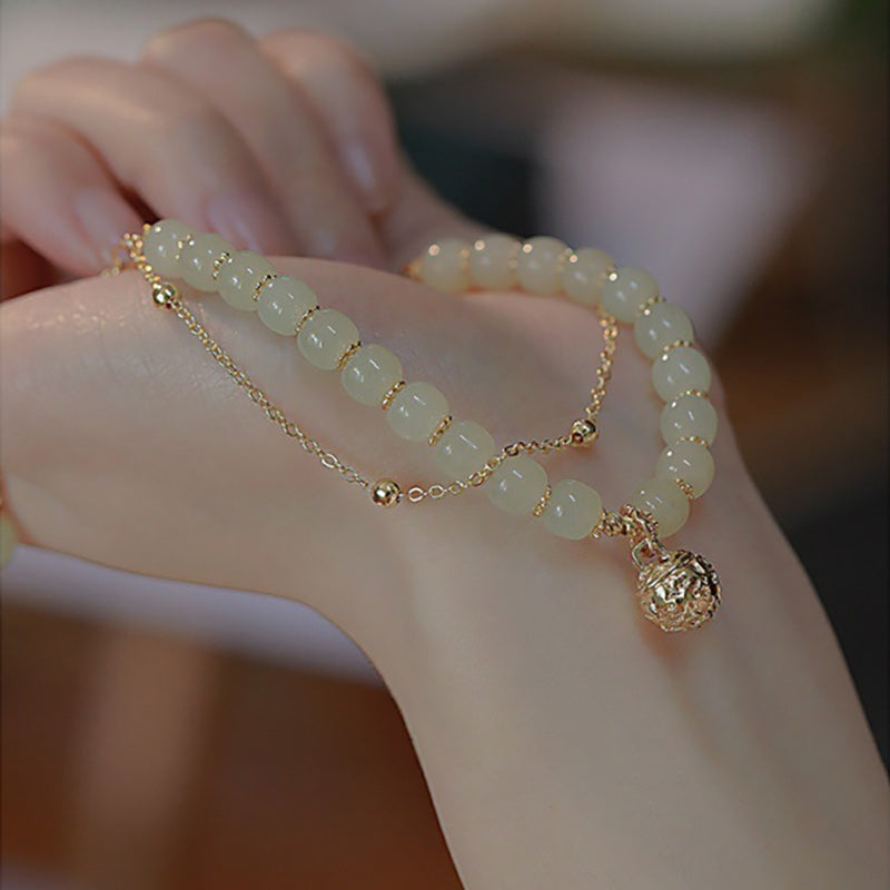HETIAN JADE ELEGANT TEMPERAMENT BRACELET