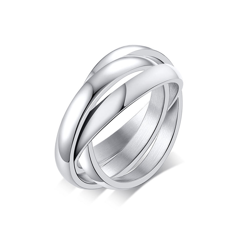 Anxiety Relieving Triple Interlocking Ring