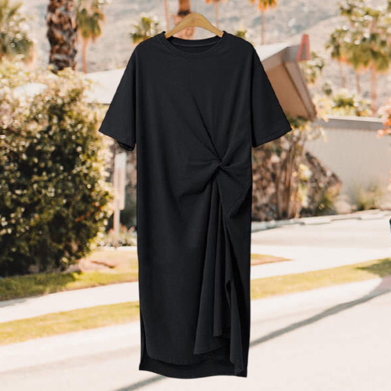 Plus Size Loose Casual Long T-shirt Dress