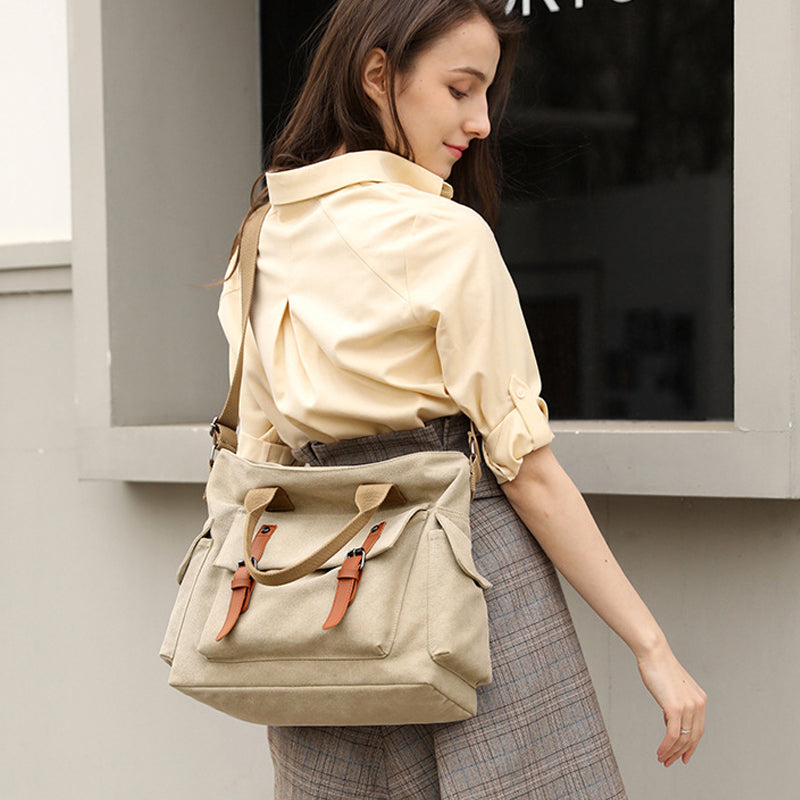 Large Capacity Tote Canvas Bag