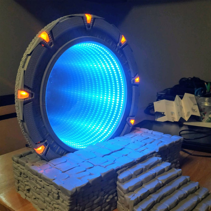 Stargate Luminous Resin Creative Ornament