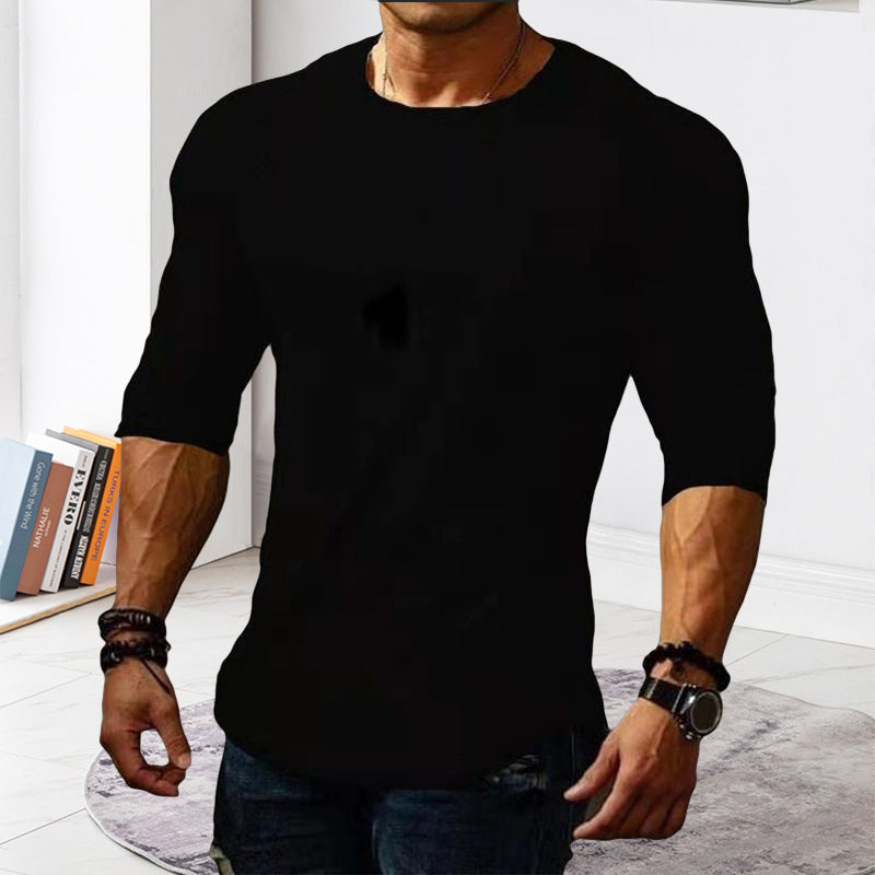Men's Patchwork Bottom Shirt