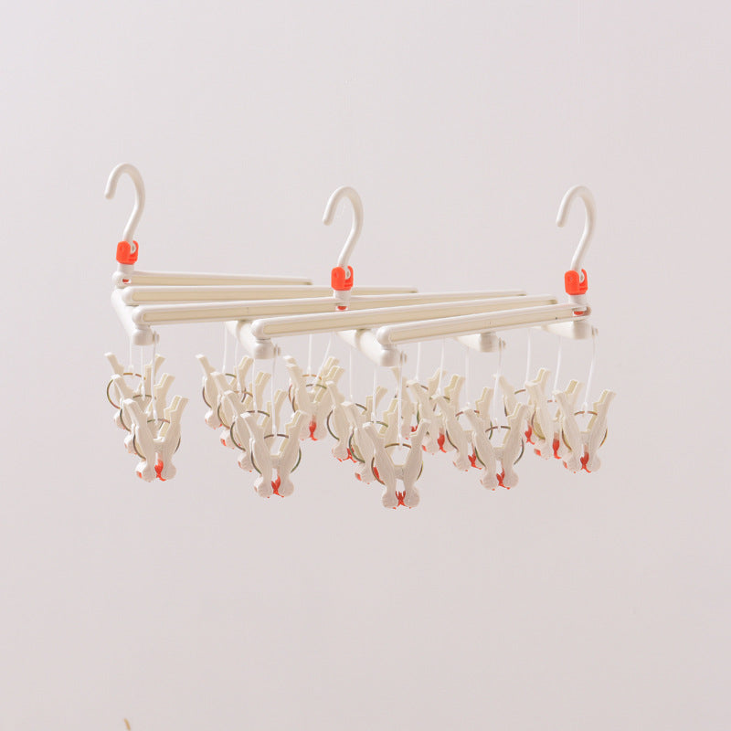 Foldable Multi-functional Multi-head Drying Stand