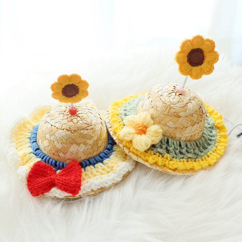 Pet Straw Hat