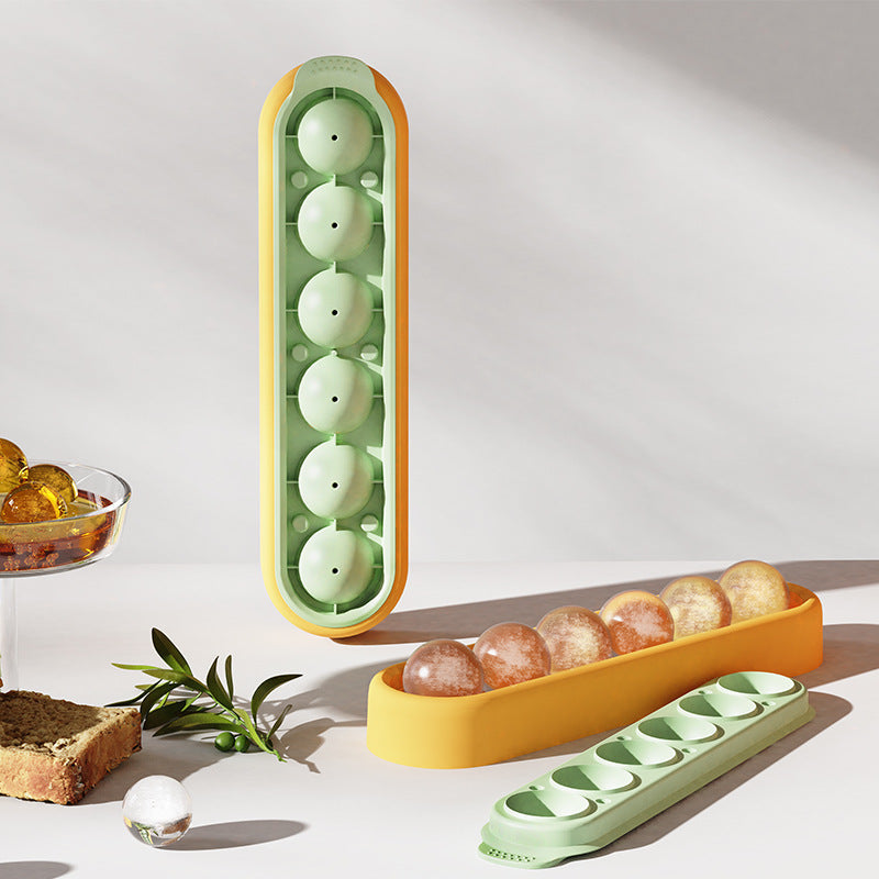 6 Balls Silicone Ice Mold