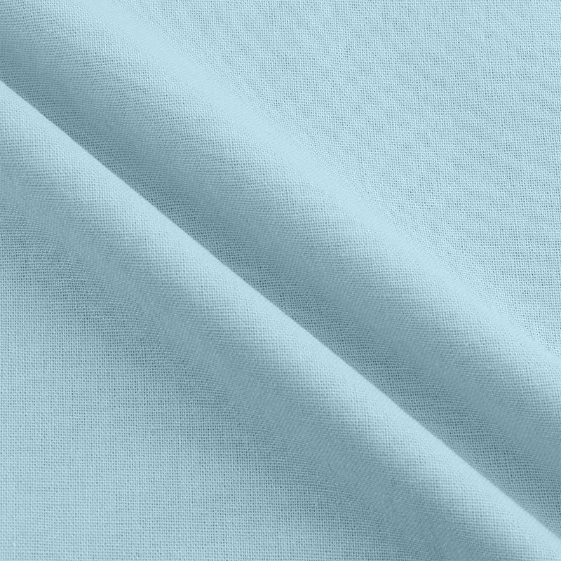 V-neck Cotton and Linen Shirt