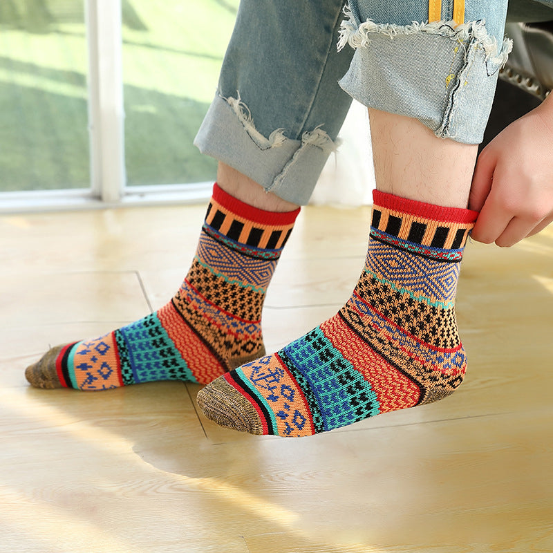 Retro Ethnic Socks