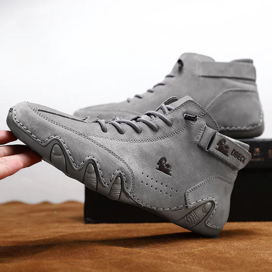Fashionable Monochromatic Martin Boots