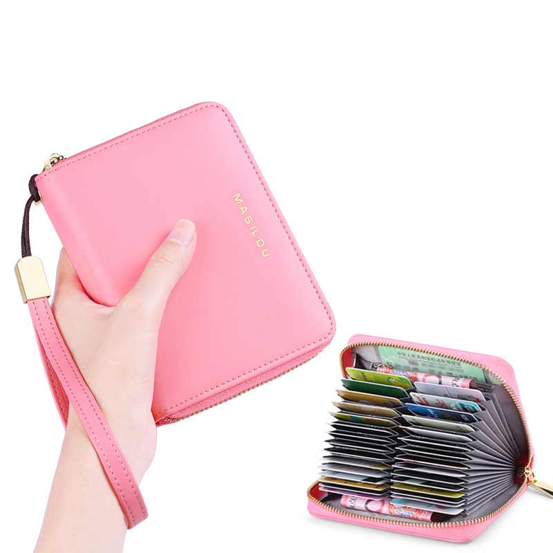 RFID Ultra-thin Exquisite Multi-card Wallet