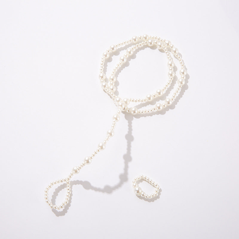 Fashion Pearl Anklet