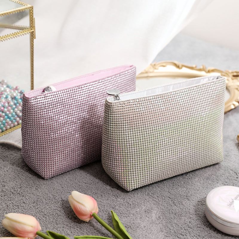 Mini Sequin Cosmetic Bag