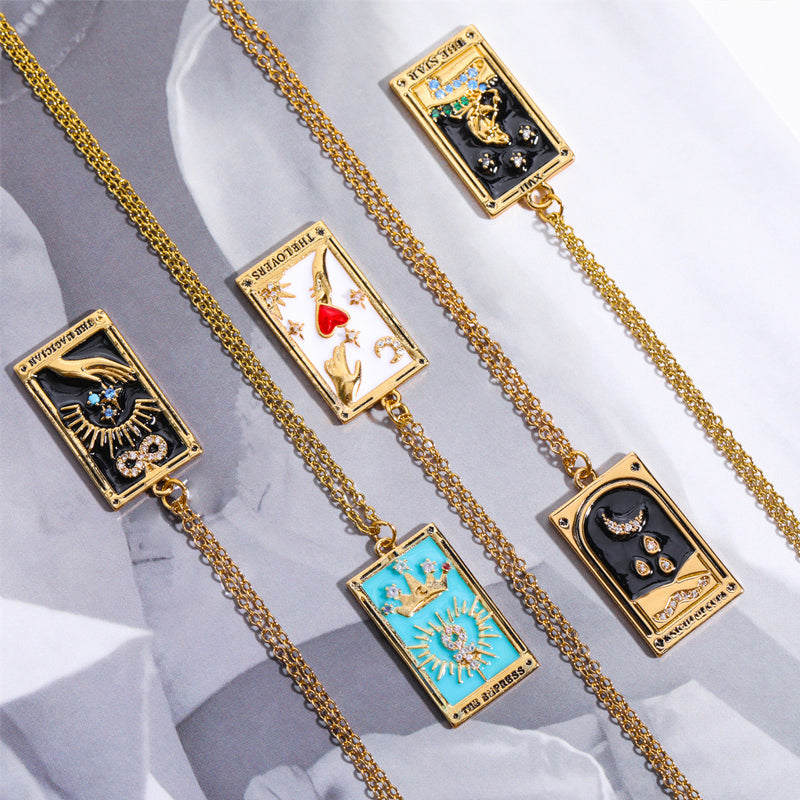 Good Fortune Tarot Necklace