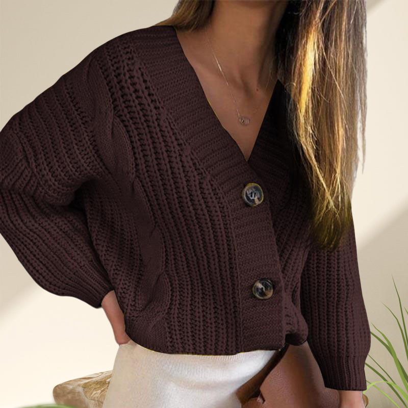 Cute Cardigan With Buttons