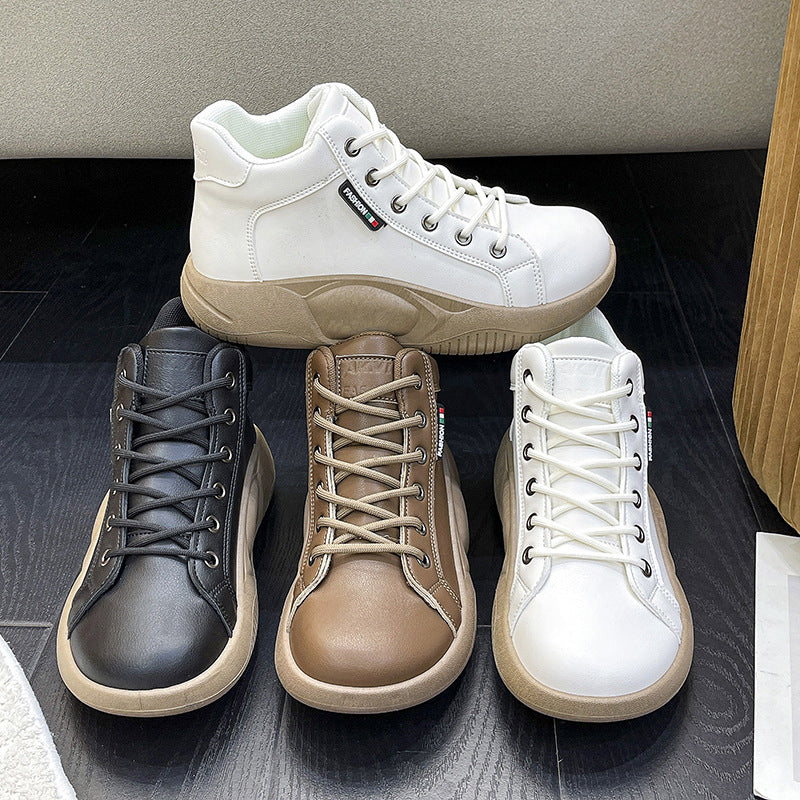 Women's High Top Thick-soled Casual Shoes
