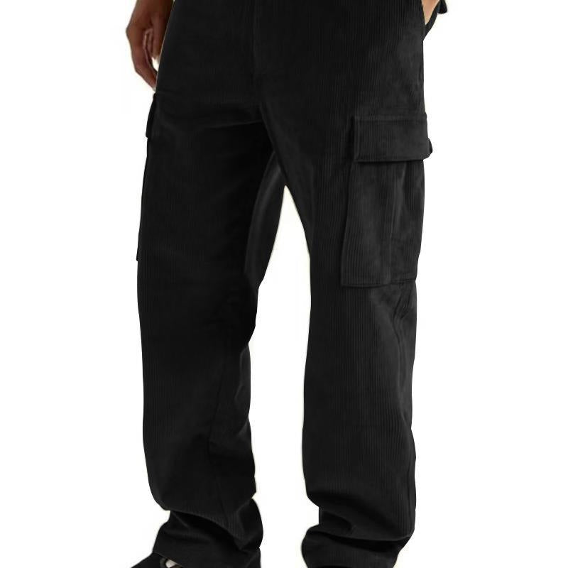 Corduroy Straight Casual Pants