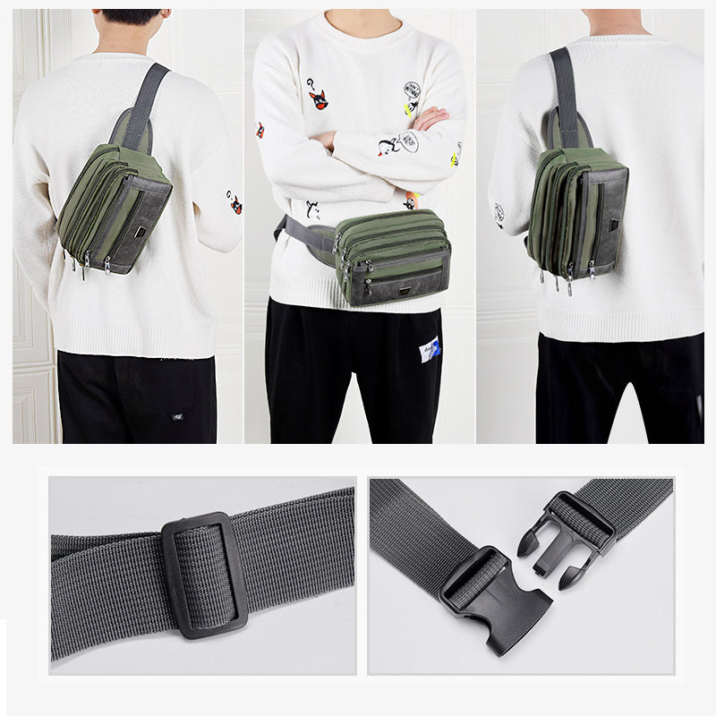 Trendy Men's Waist Bag