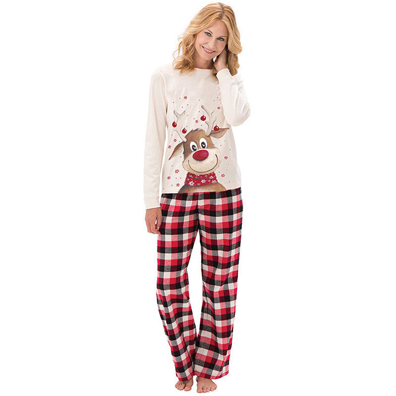Elk Print Parent-child Outfit