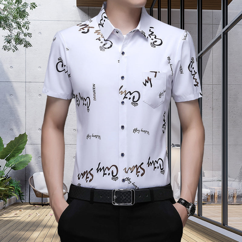 Men’s Thin Short-sleeve Shirt