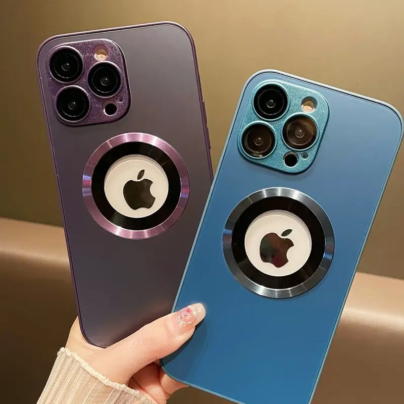 Magnetic AG Glass Frosted iPhone  Case