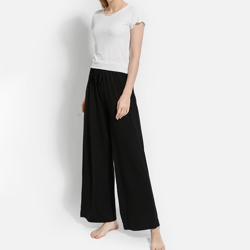 Modal Wide Leg Pants