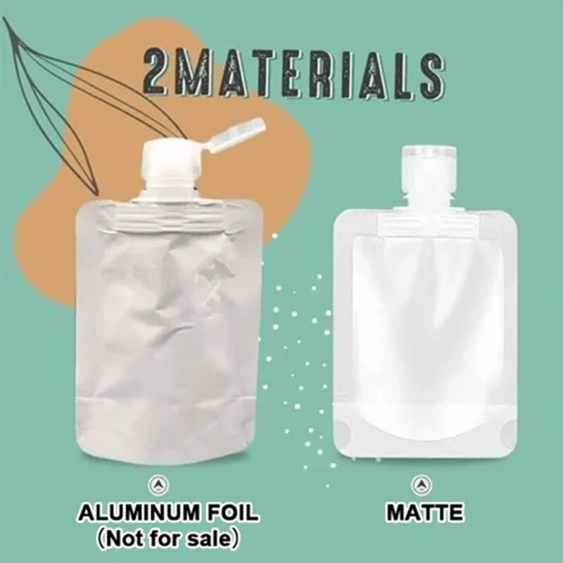 Portable Travel Fluid Dispensing Packing Bag